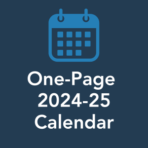 One-Page Calendar